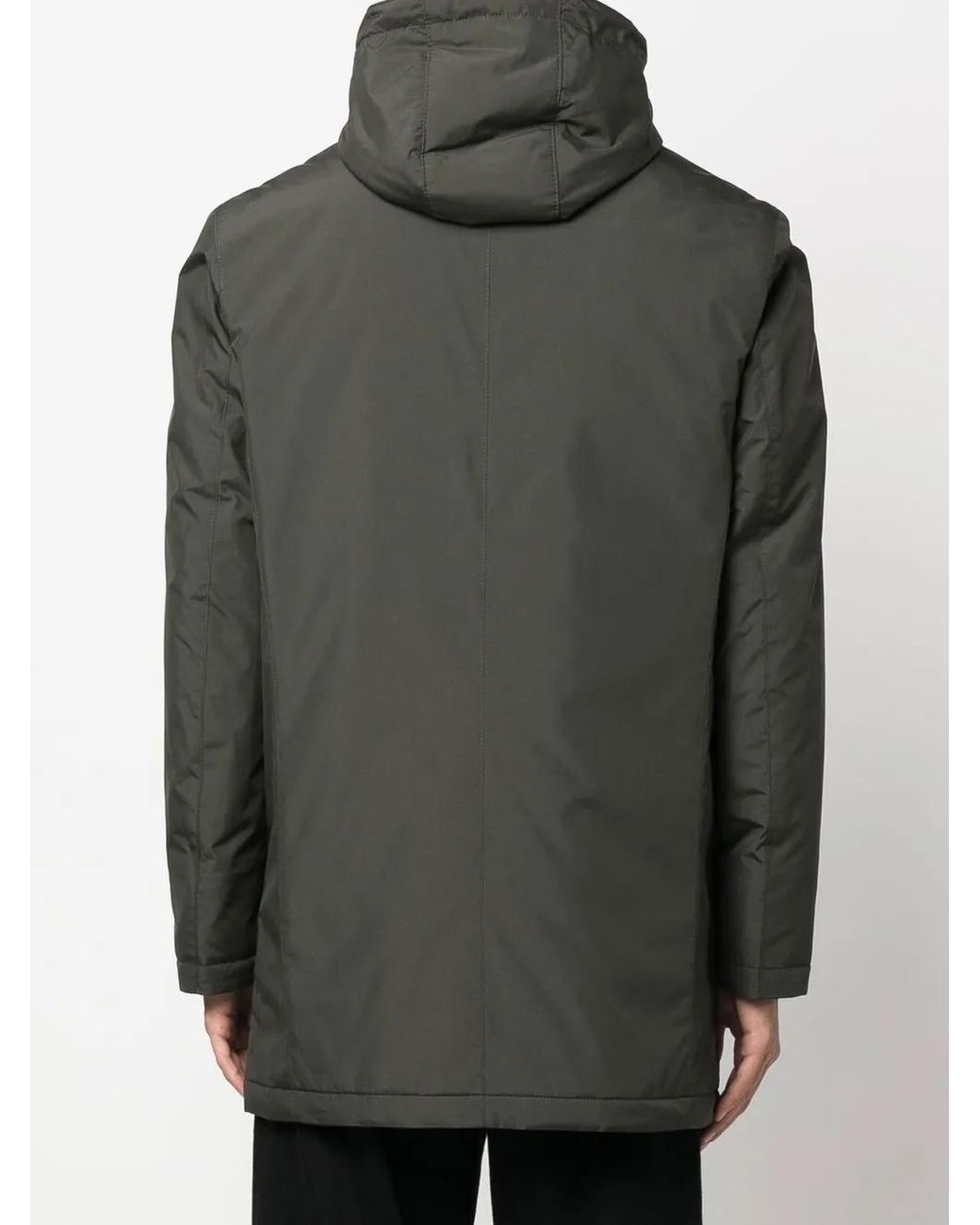 Corneliani Jas Met Capuchon in het Gray voor heren