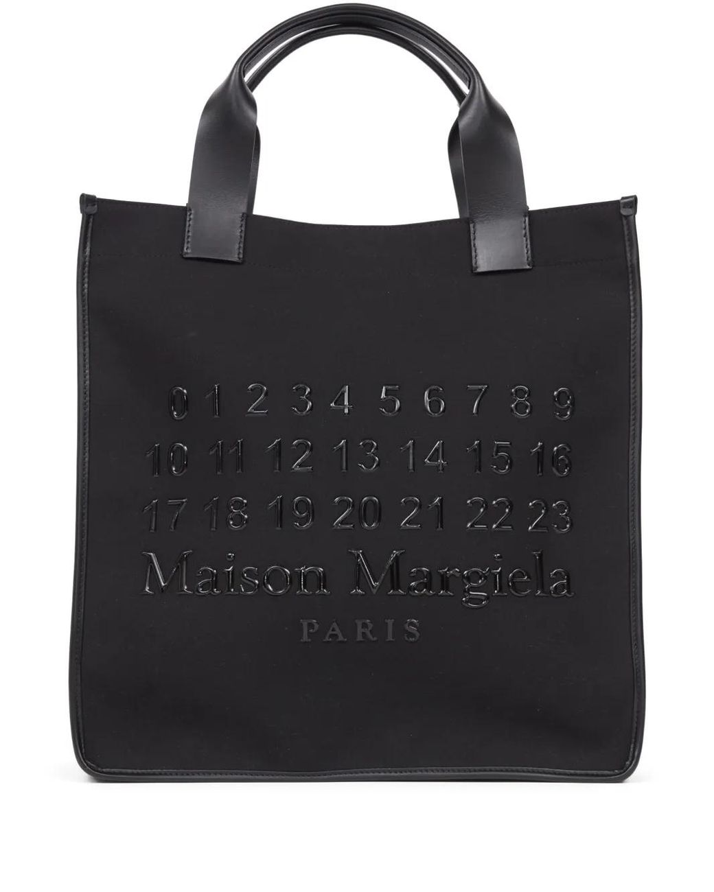 Maison Margiela Black Cabas Tote Bag