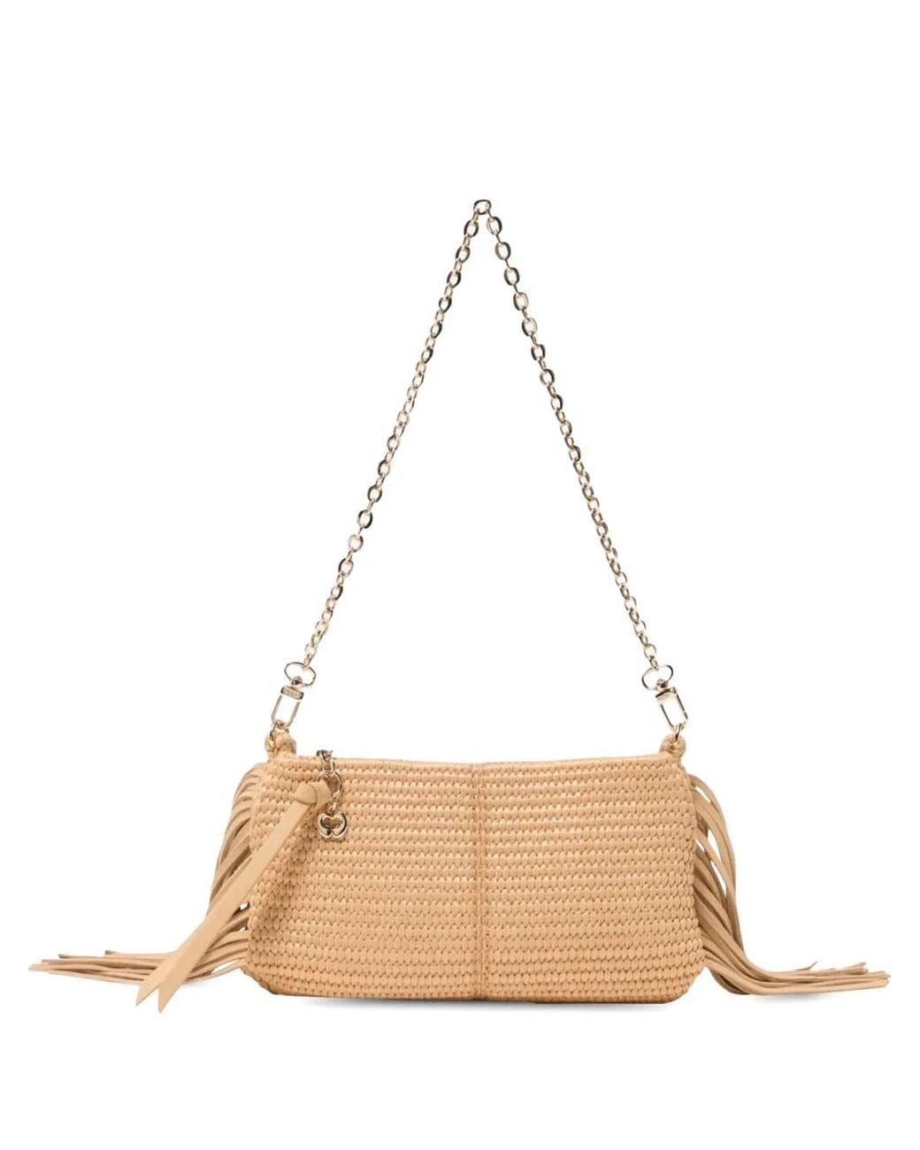 Maje Miss M Natural-Look Pouch Bag