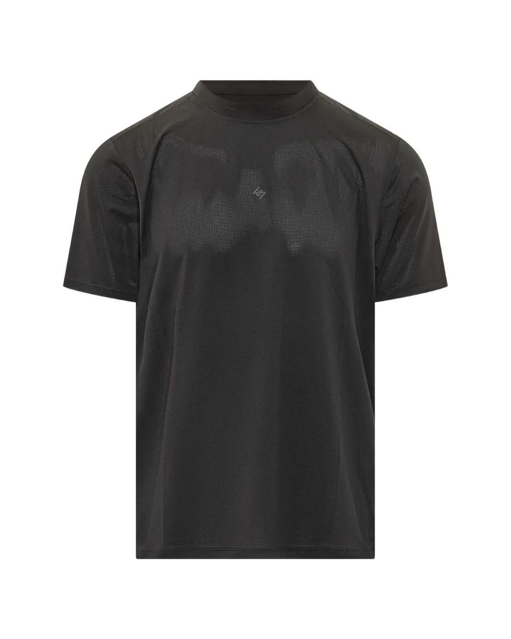 Represent Black 247 Dna Mesh T-Shirt for men