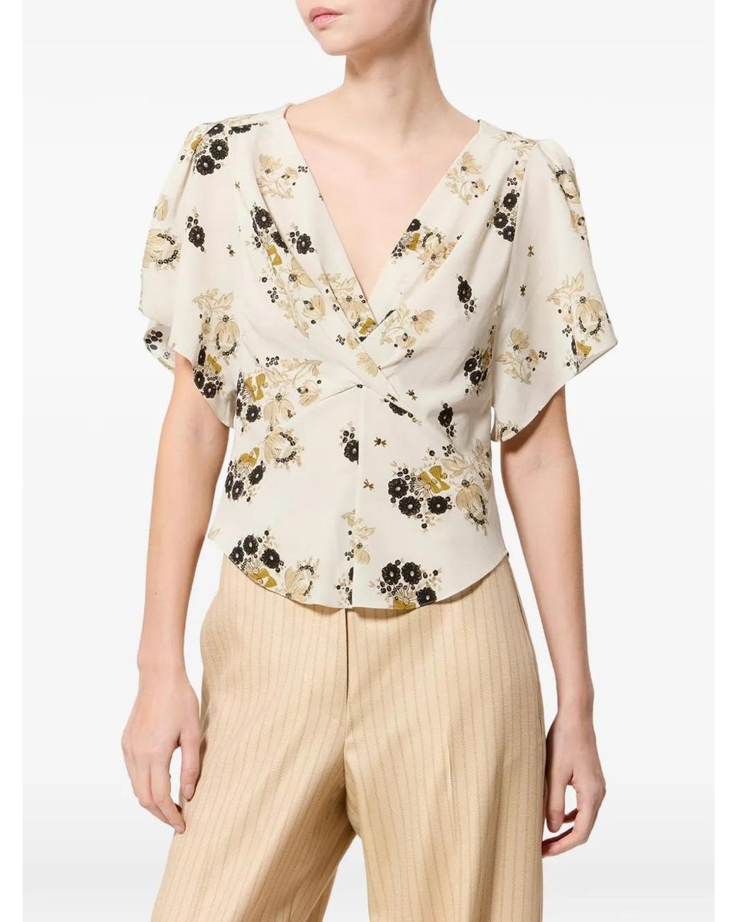 Top Faljane Isabel Marant de color Natural
