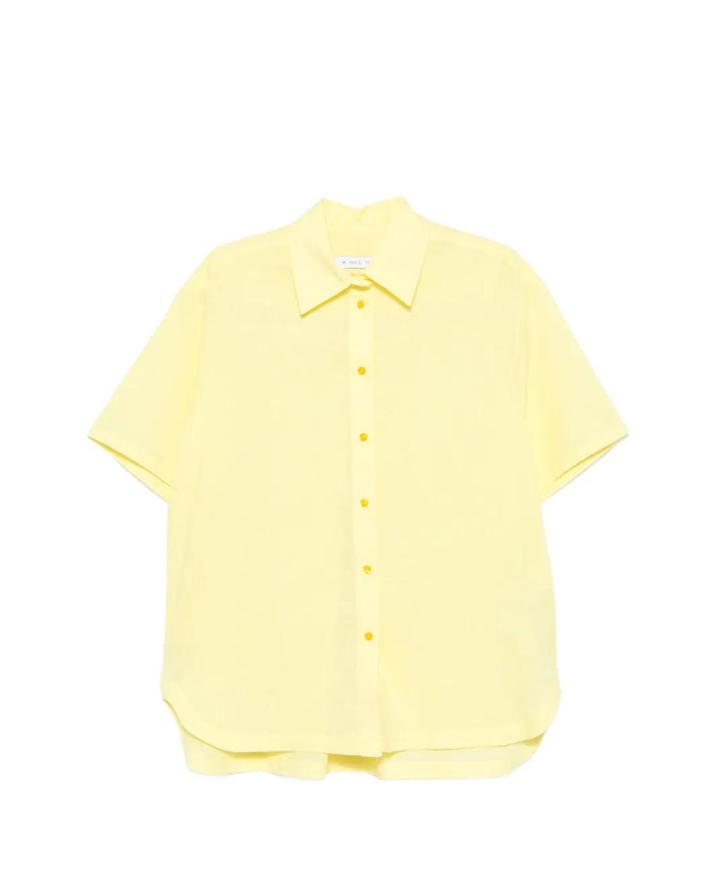 Manuel Ritz Yellow Button Shirt