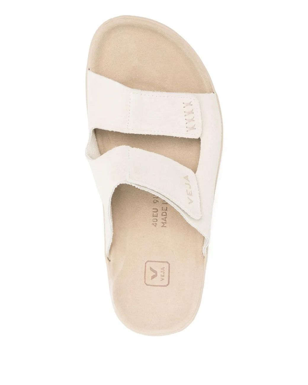 Veja White Etna O. T. Leather Full Slippers
