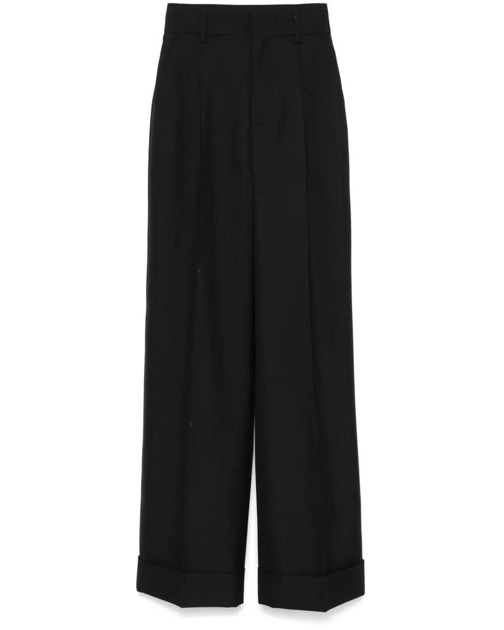 Philosophy Di Lorenzo Serafini Black Tailored Trousers