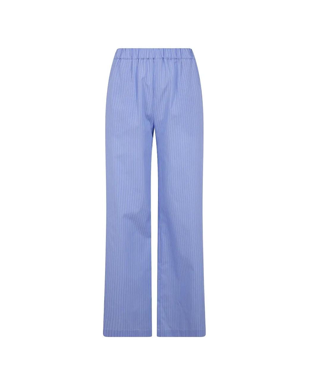 DR. HOPE Blue Striped Trousers