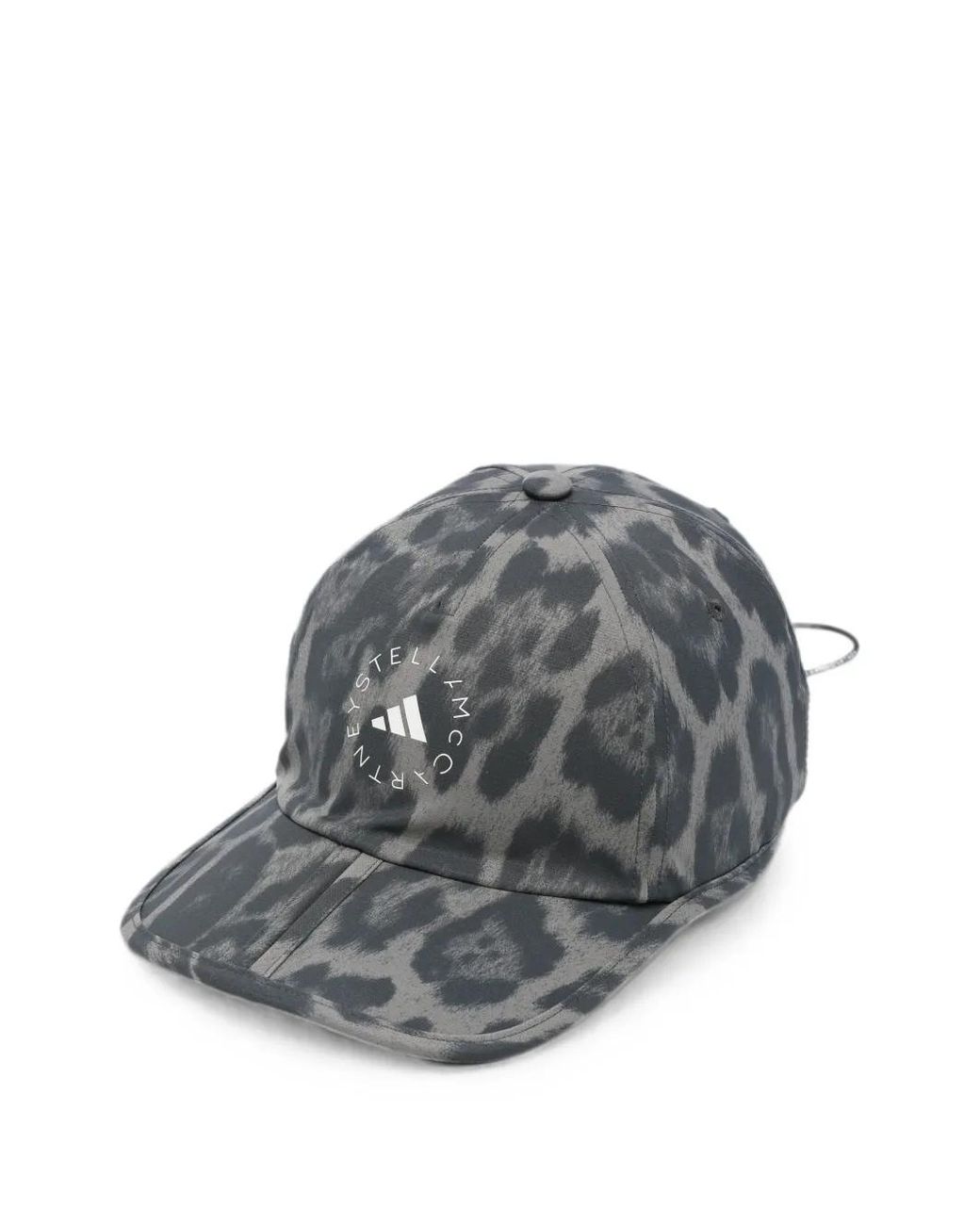 Adidas By Stella McCartney Gray Printed Baseball Cap