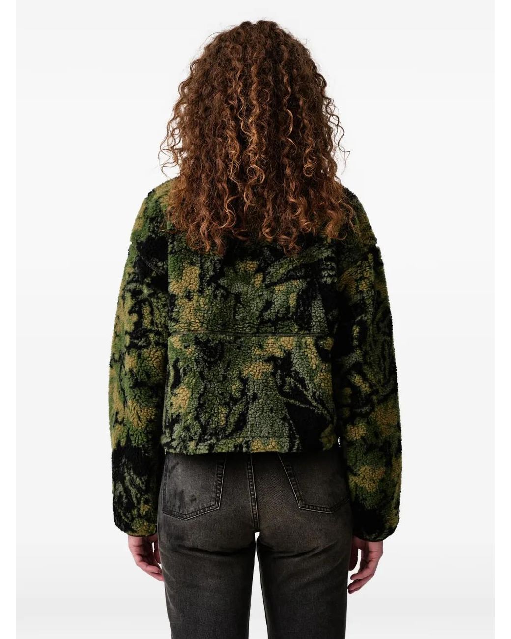 The North Face Black Fleece Zip-Up Cropped Jacket