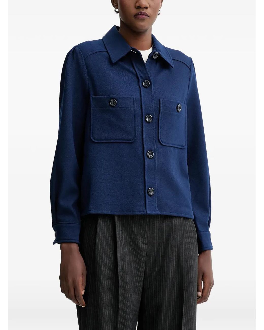Sessun Blue Long Sleeve Shirt