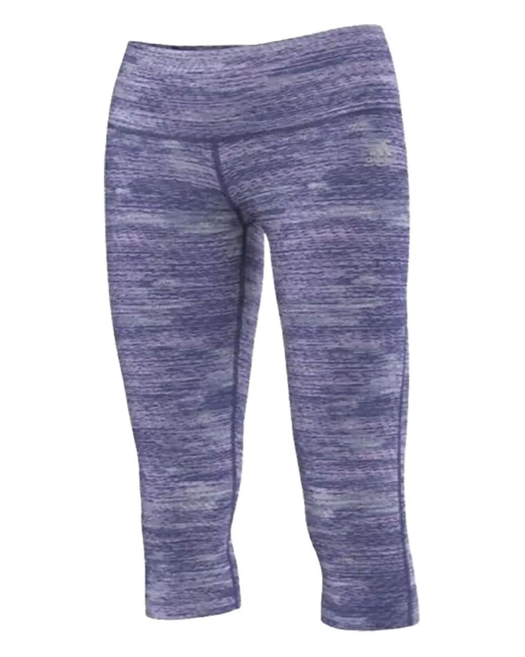 Adidas Blue Capri Leggings