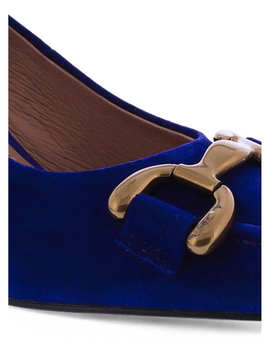 Bibi Lou Blue Amber Suede Pumps