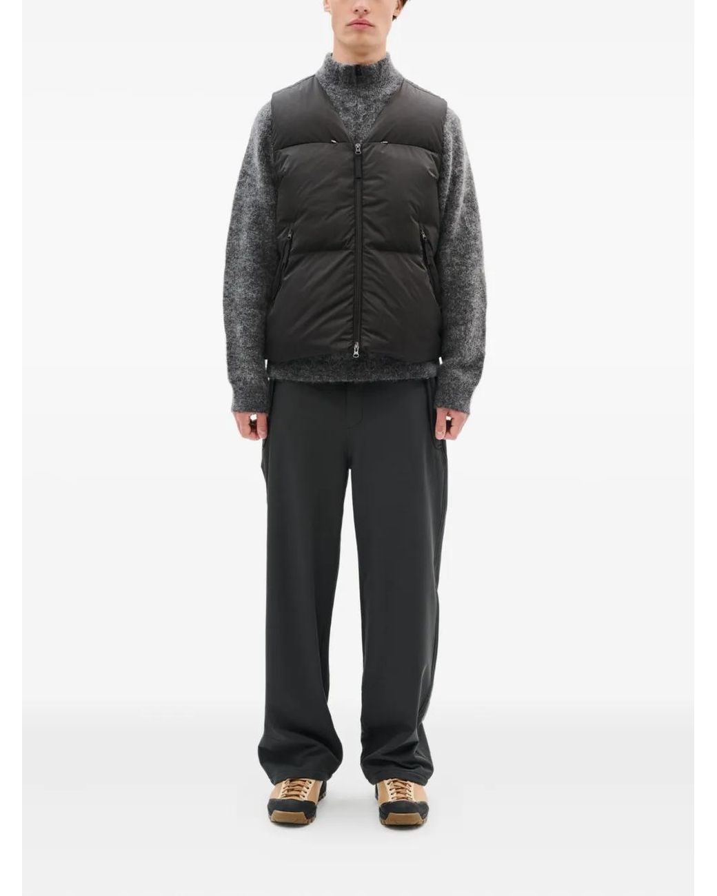 Hiking Patrol Black Element Quilted Gilet for men