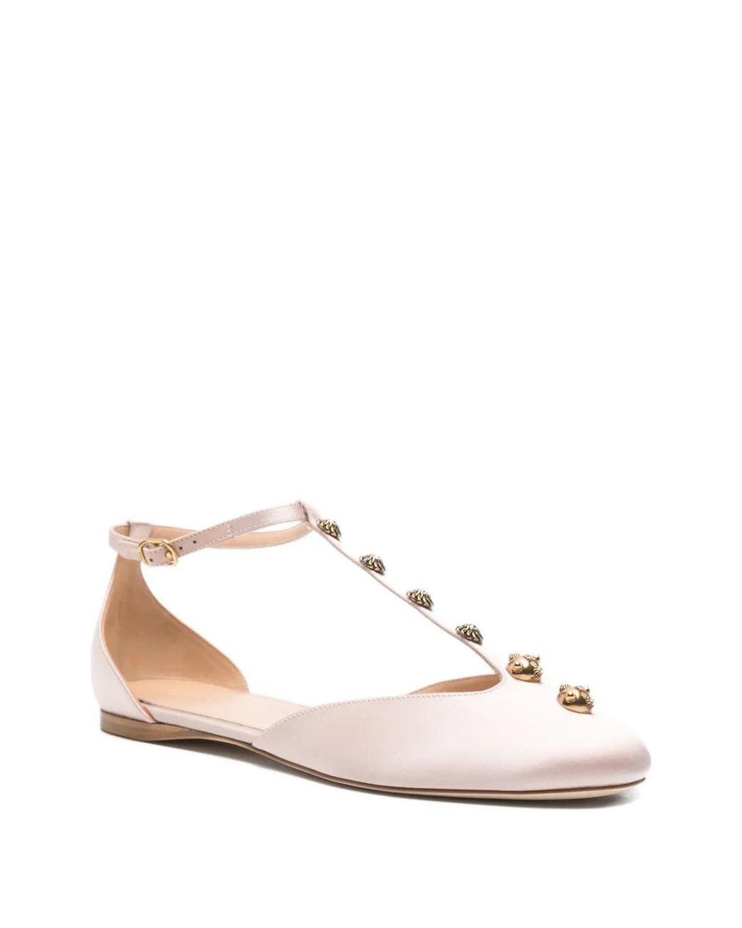Chloé Pink Celeste T-Bar Pumps