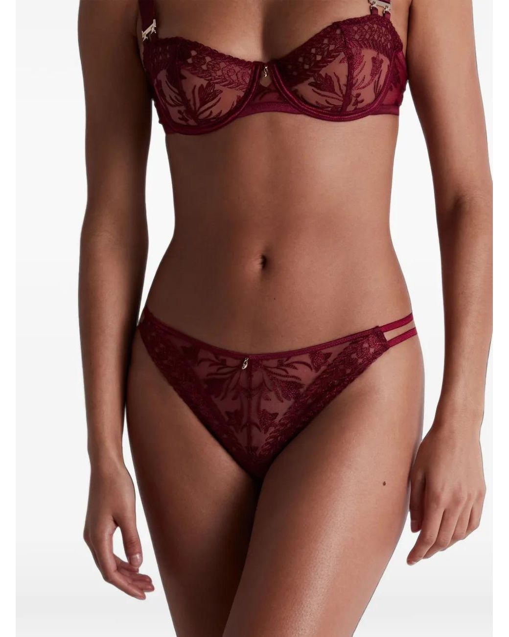 Aubade Purple Magnetic Spell Thong