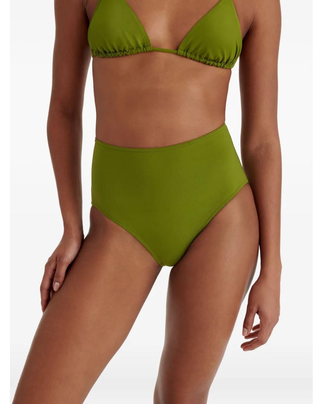 Eres Remember High Waist Bikinislip in het Green