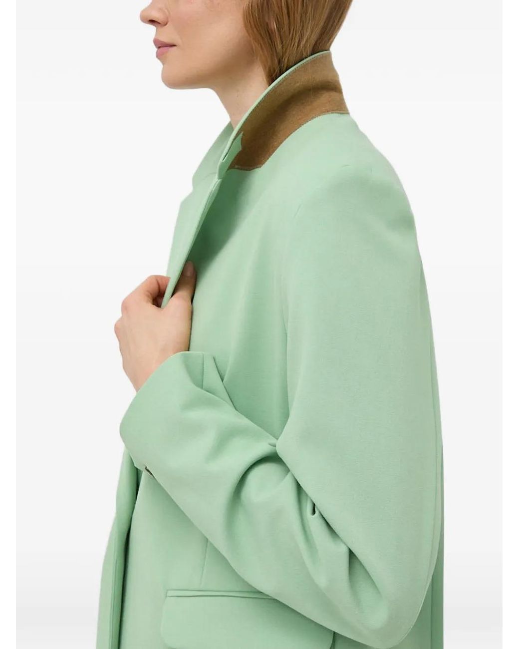 Samsøe & Samsøe Green Buttoned Blazer
