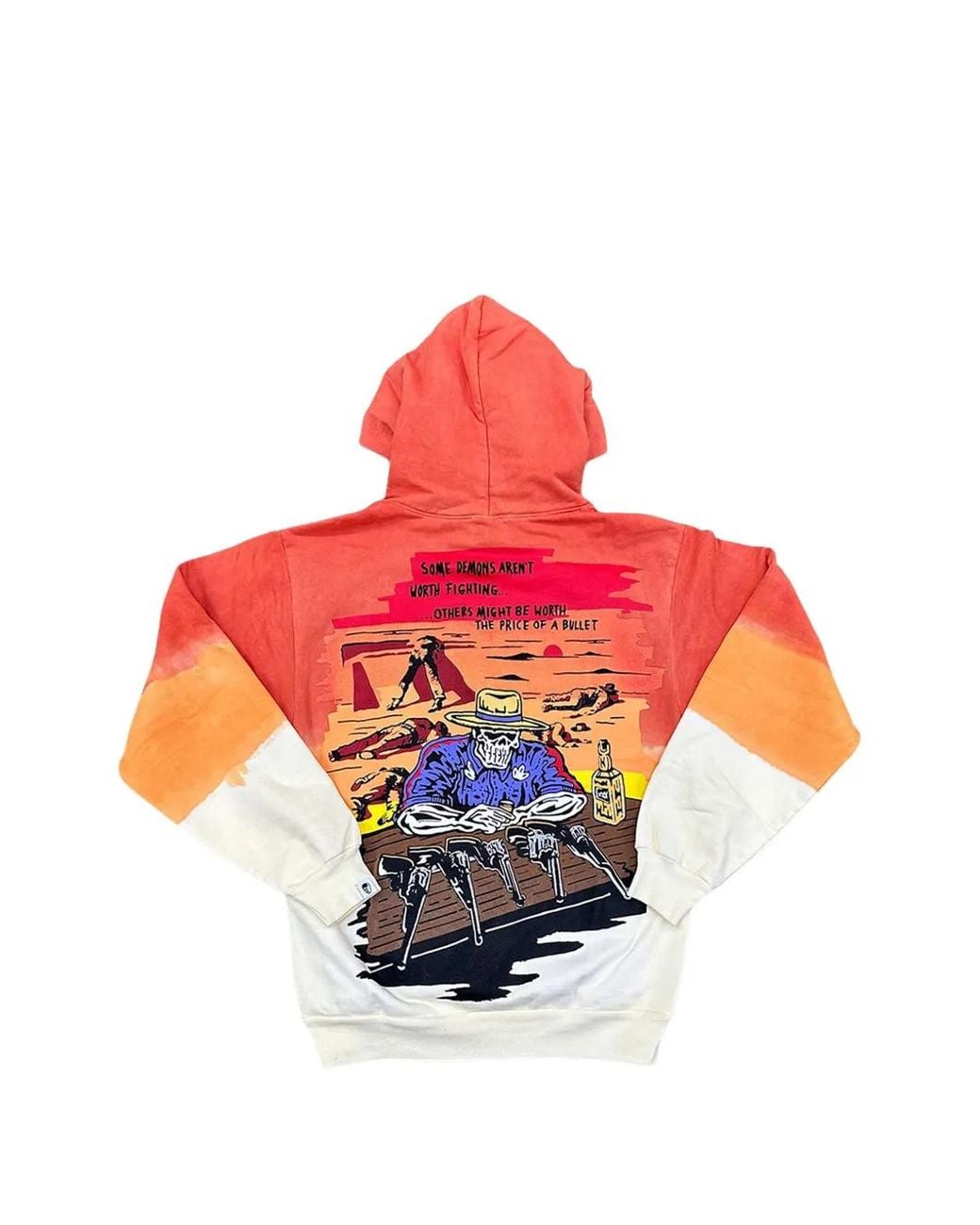 Warren Lotas Red Graphic-Print Hoodie for men