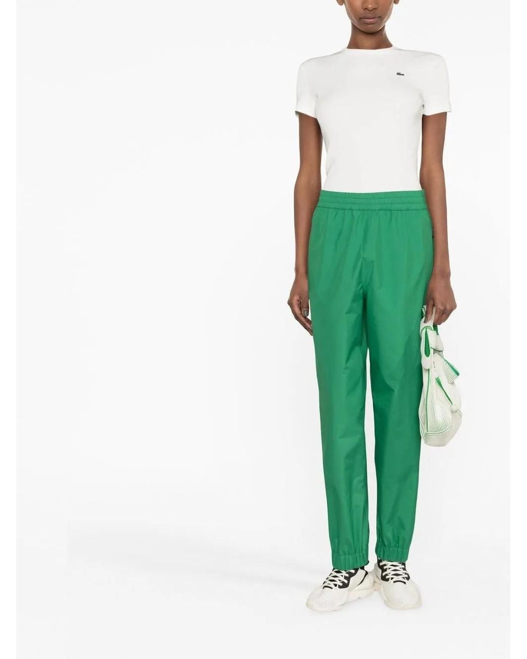 Moncler Green Elasticated Track Pants