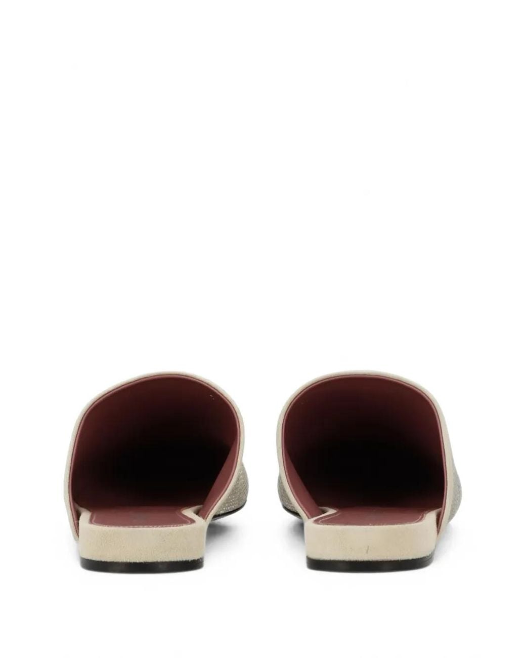 Premiata White Mules Crystal Ice