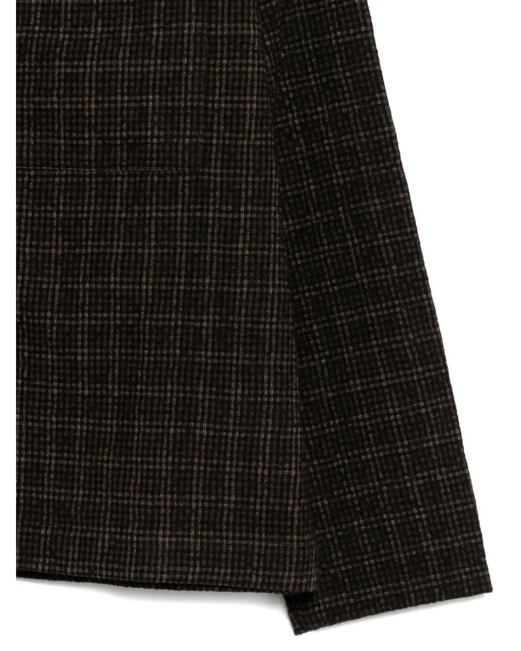 Universal Works Black Cedar Checked Jacket for men