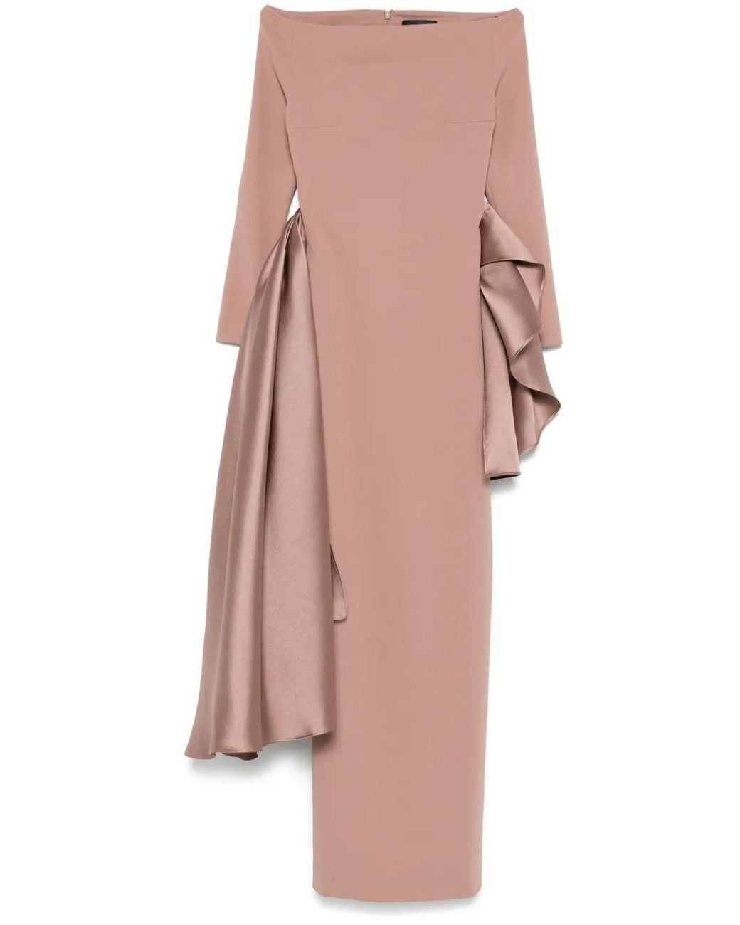 Solace London Pink The Kiana Maxi Dress