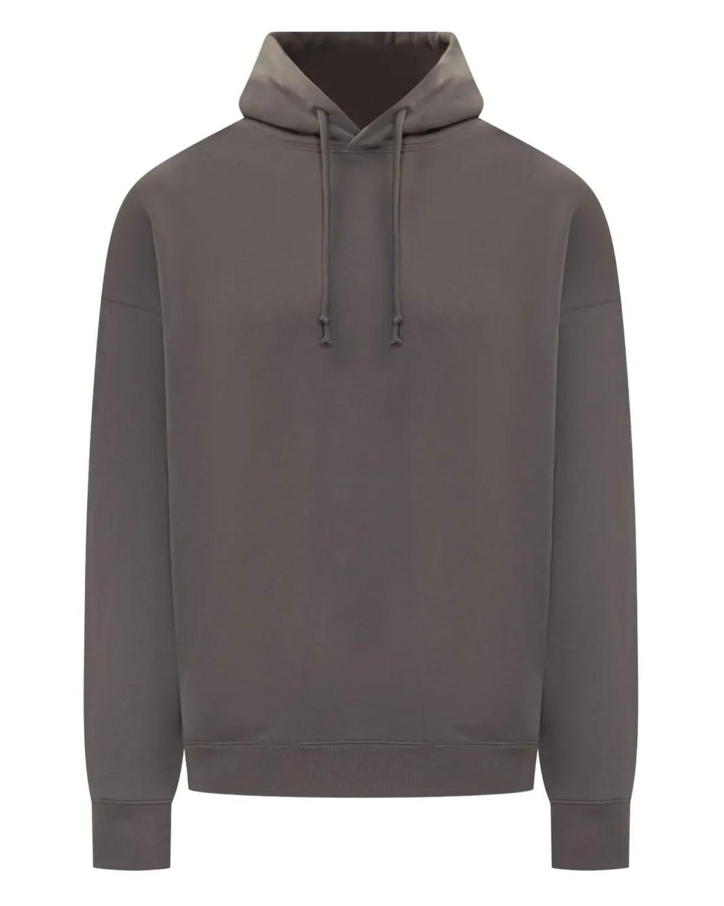 Y-3 Gray Graphic-Print Hoodie
