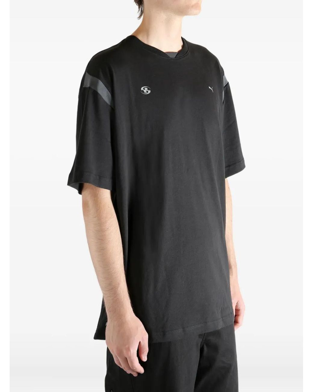 PUMA Black X San San Gear Cotton T-Shirt for men