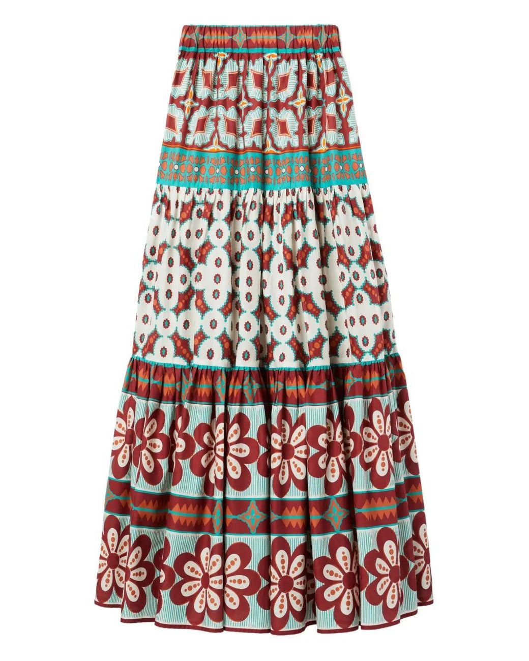 LaDoubleJ Red Long Skirt