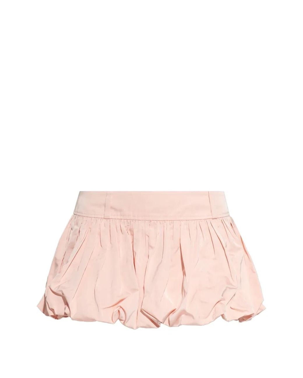KENZO Pink Gathered Mini Skirt
