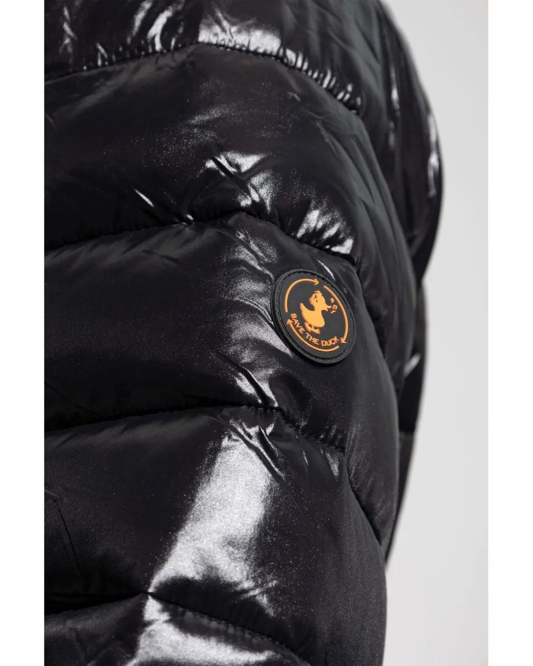 Save The Duck Gefütterte Jacke Mit Logo-Patch in Black für Herren