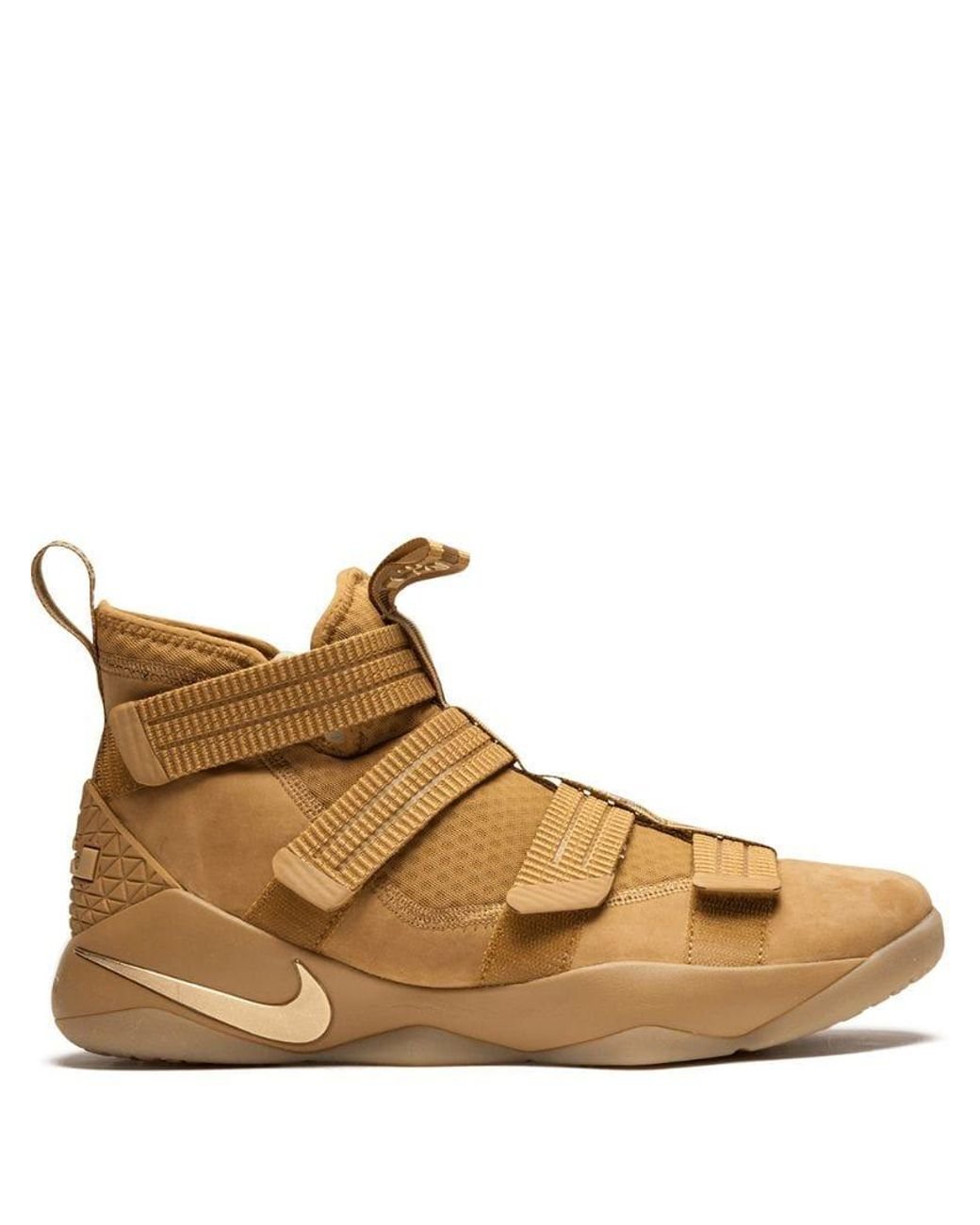 Nike Lebron Soldier 11 Sfg Sneakers in Brown for Men | Lyst