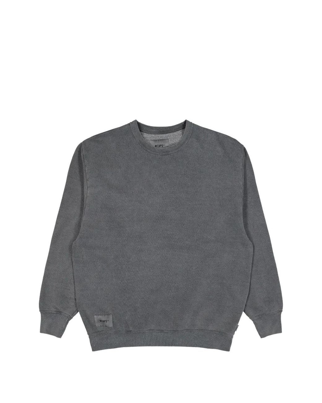 WTAPS グレー ロゴ クルーネックセーター メンズ WTAPS クルーネック セーター グレー | Lyst