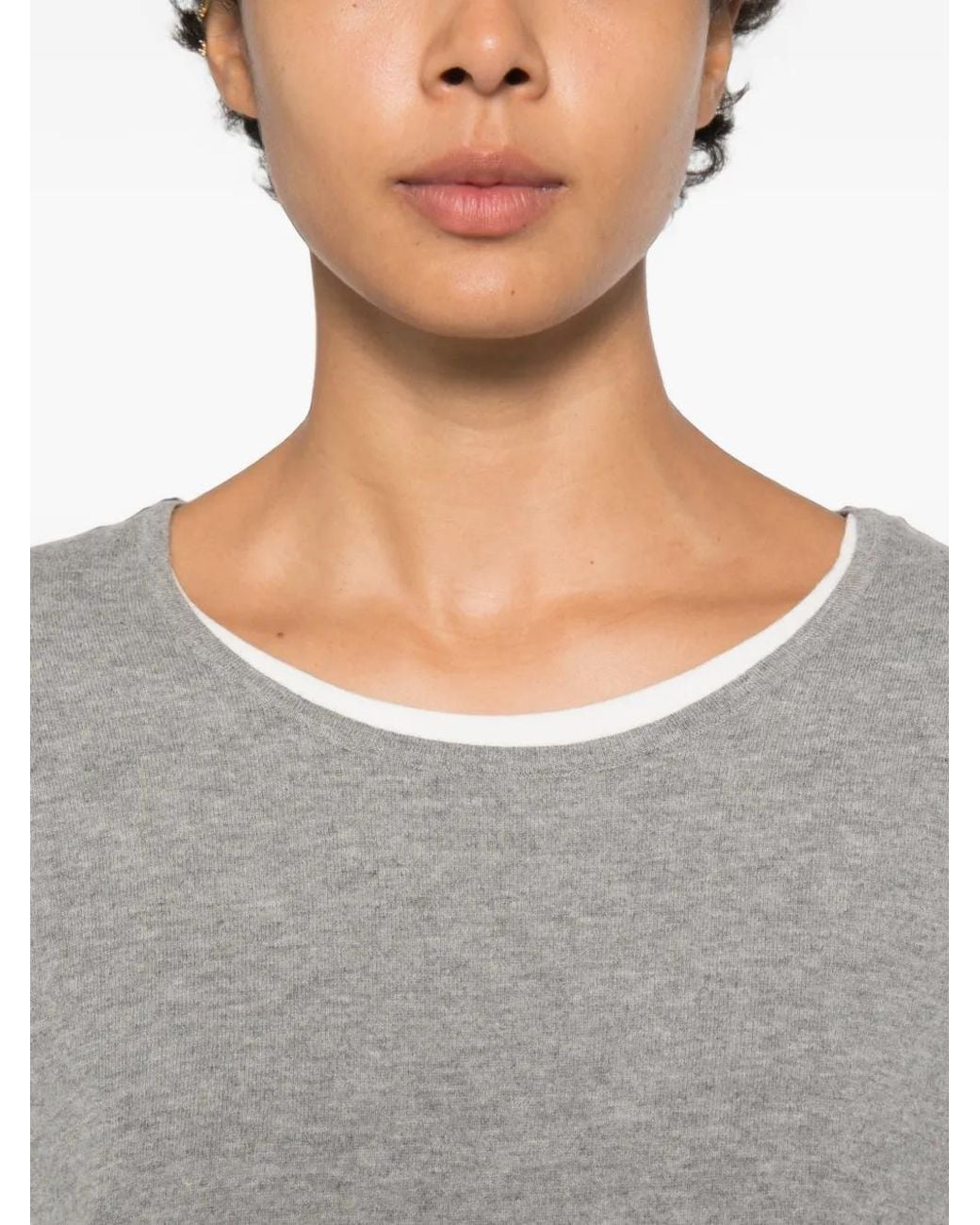 The Row Gray Pirro T-Shirt