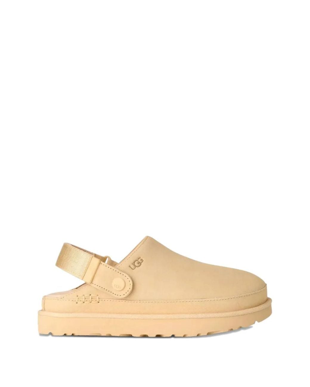 Ugg Natural Goldenstar Slingback Clogs