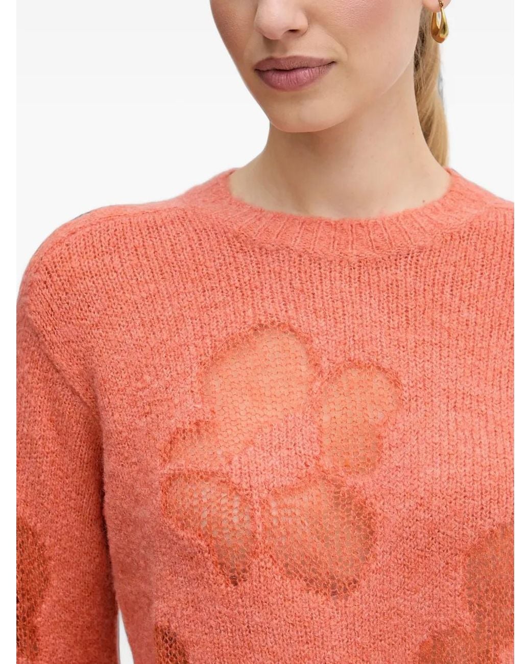 Benetton Blue Crew-Neck Sweater