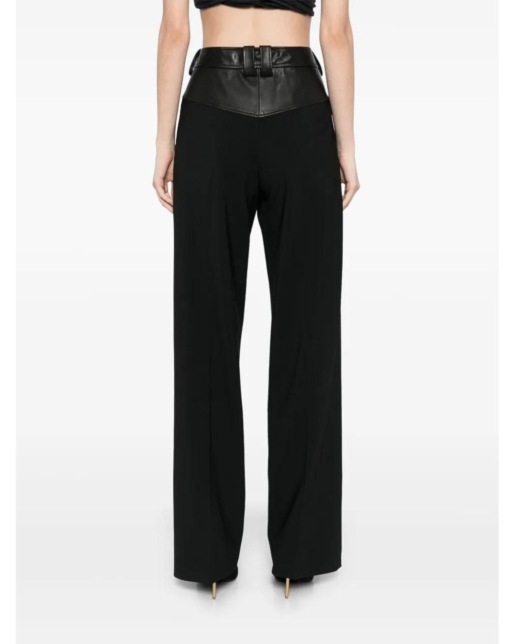 Christopher Esber Black Maverick Trousers