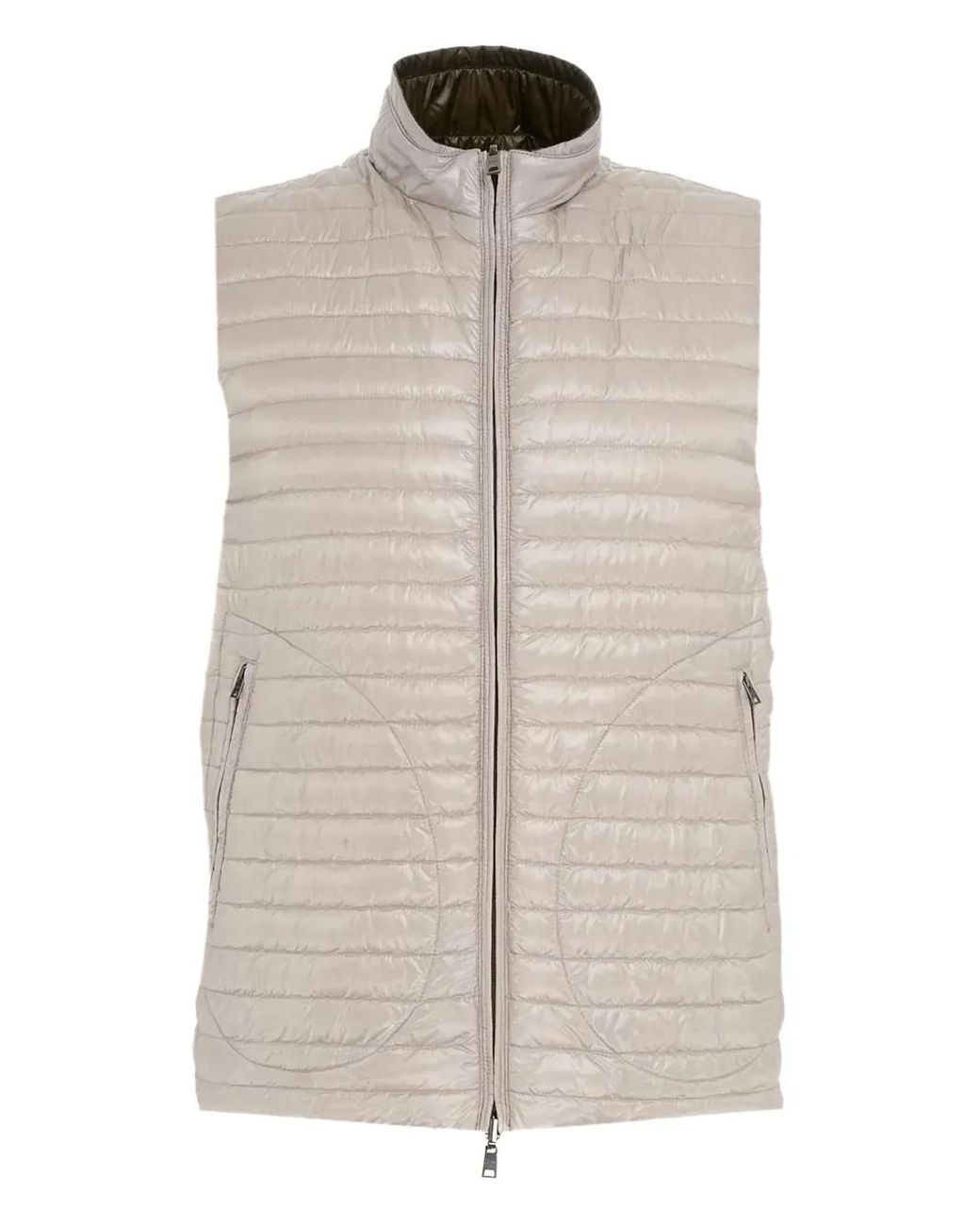 Herno Green Zip Padded Jacket for men