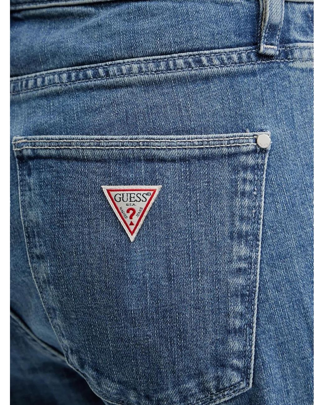 Guess Blue Lace-Up Jeans