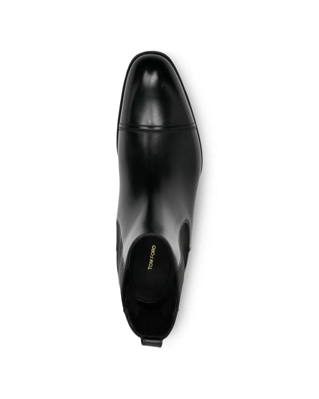 Tom Ford Black Edgar Chelsea Boots for men