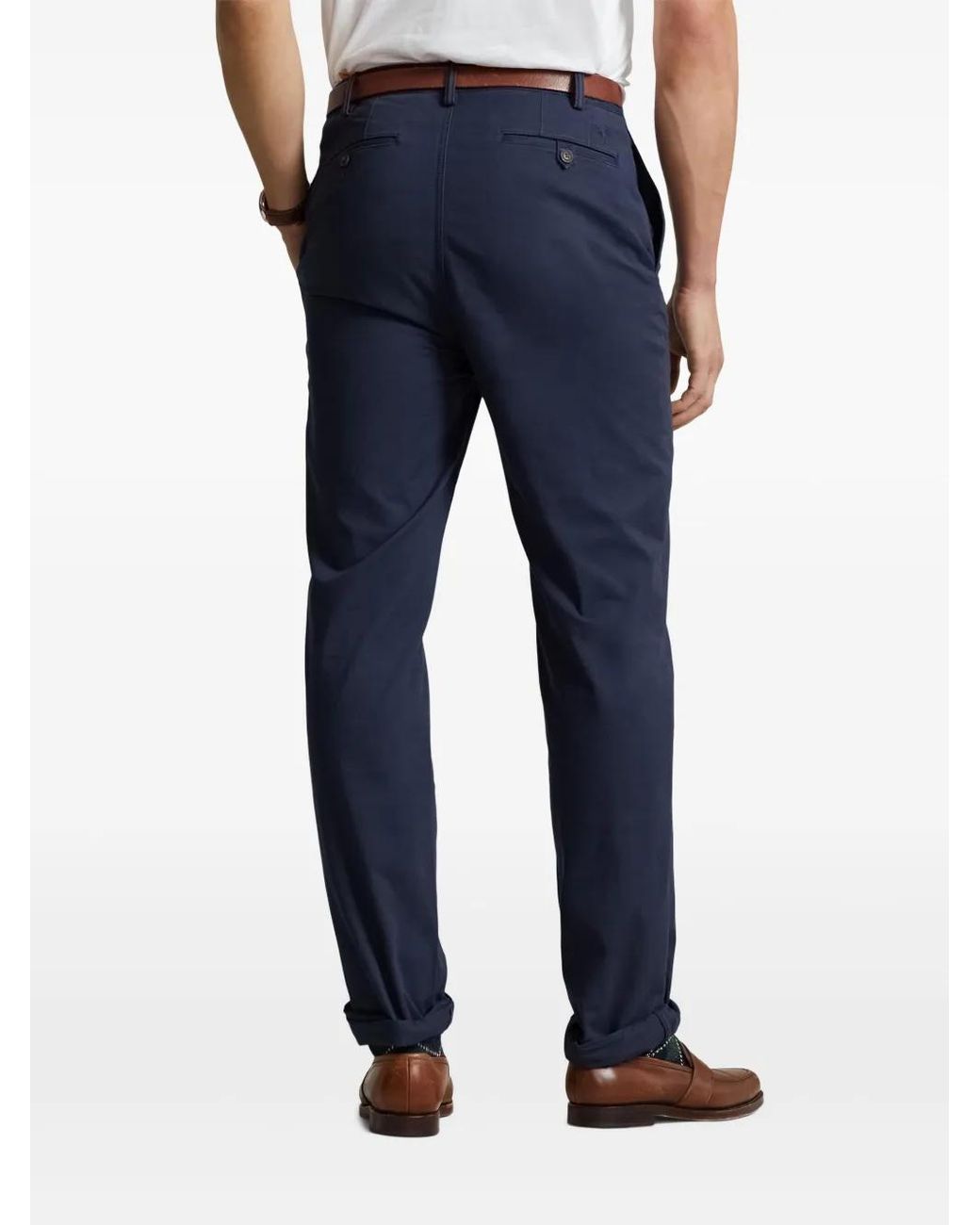 Polo Ralph Lauren Blue Bedford Chino Trousers for men