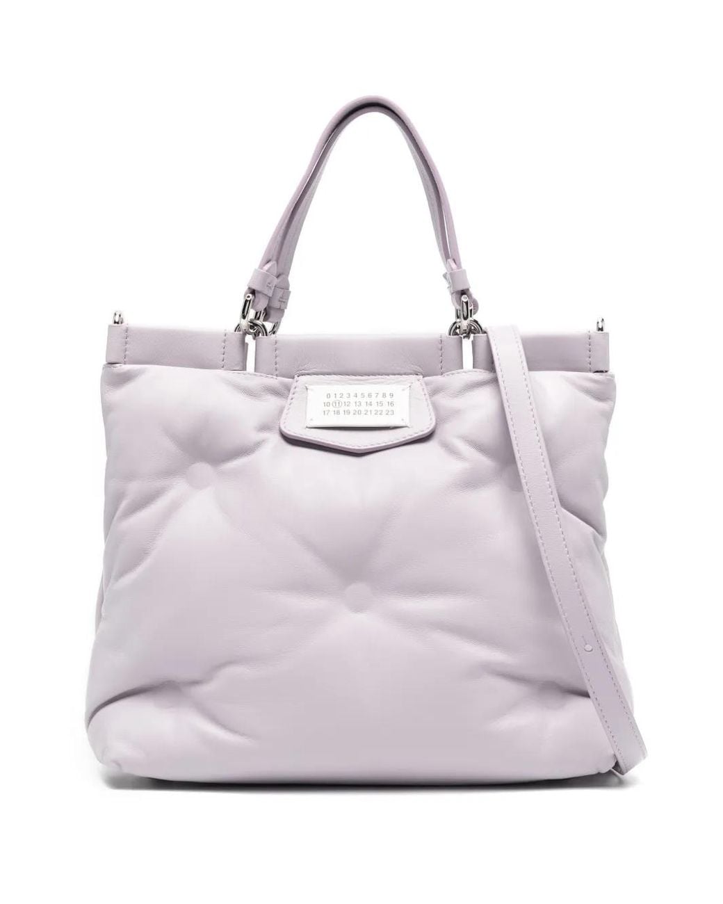 Maison Margiela Gray Small Glam Slam Tote Bag