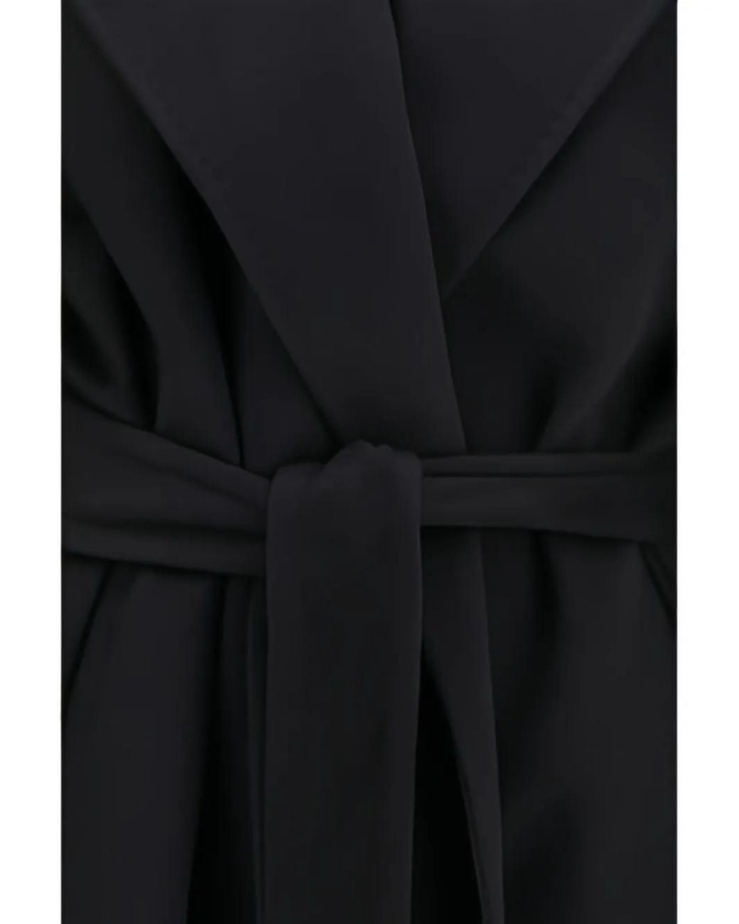 Dolce & Gabbana Black Double-Breasted Coat