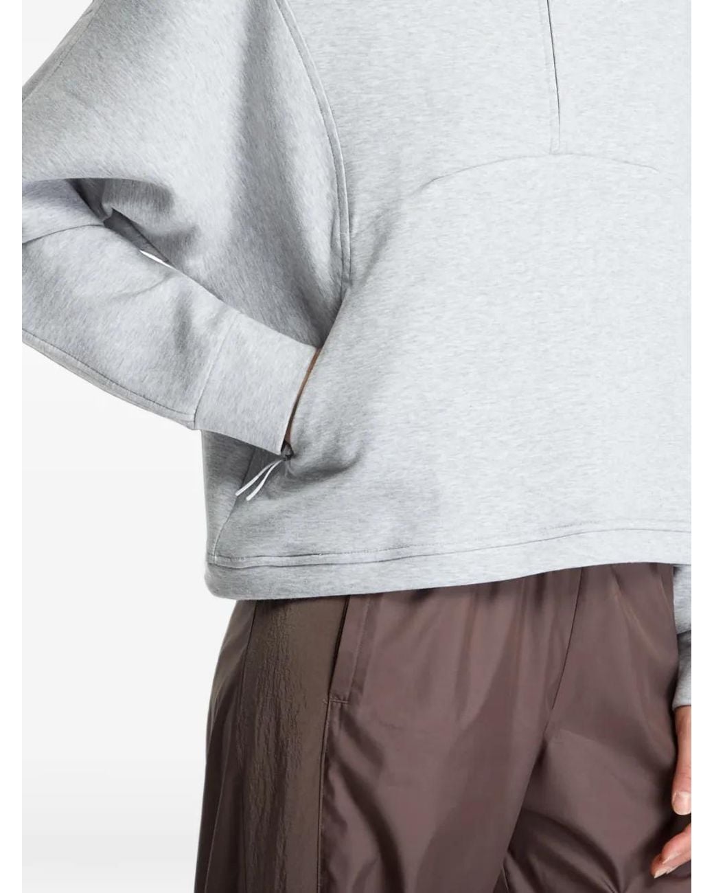 Under Armour White Unstoppable Fleece Sweater
