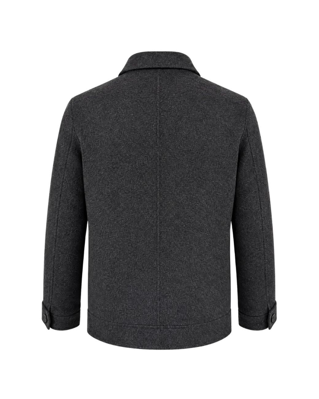 Franzese Collection Gray David Beckham Wool Shirt for men