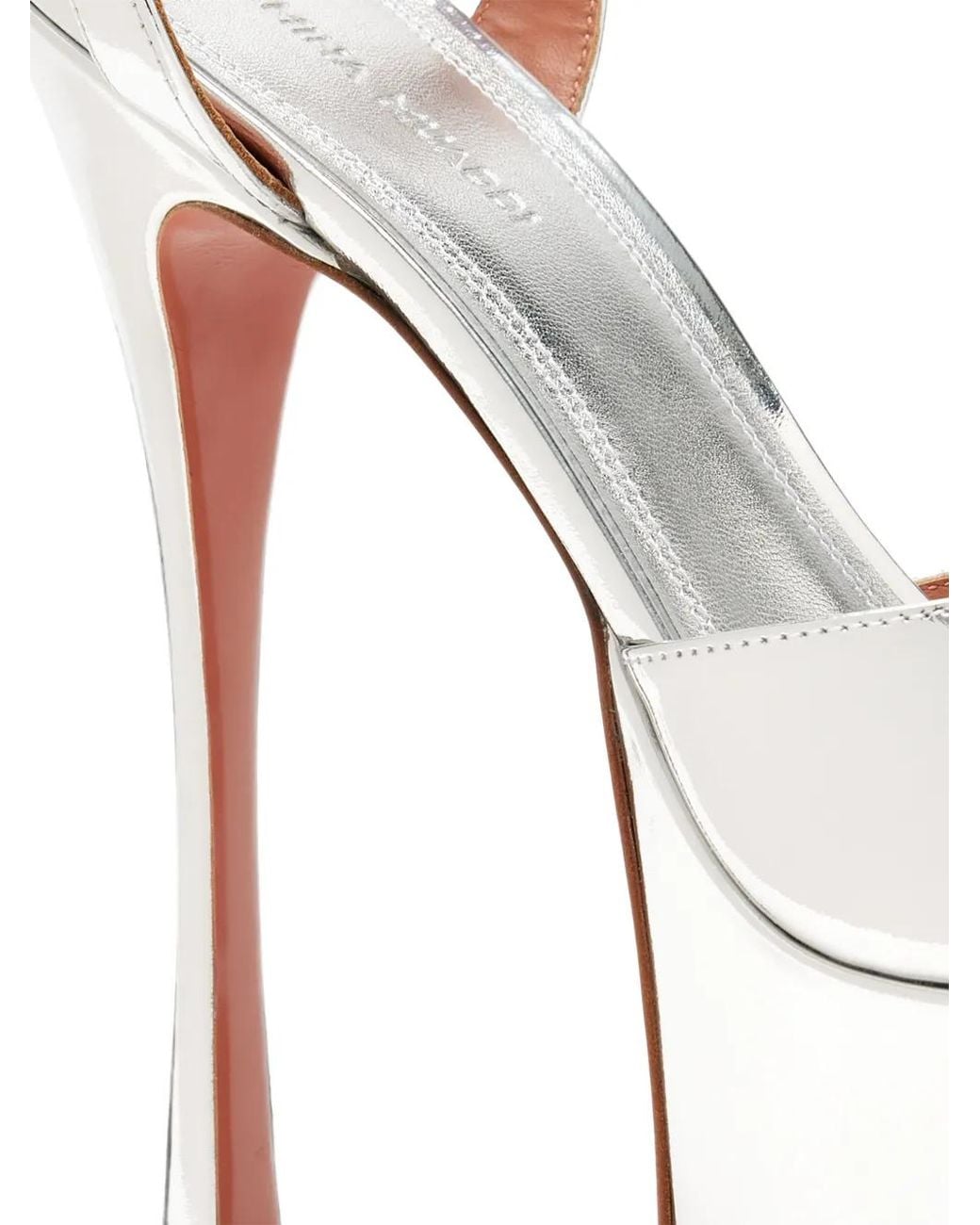 AMINA MUADDI White Aya Platform Sandals