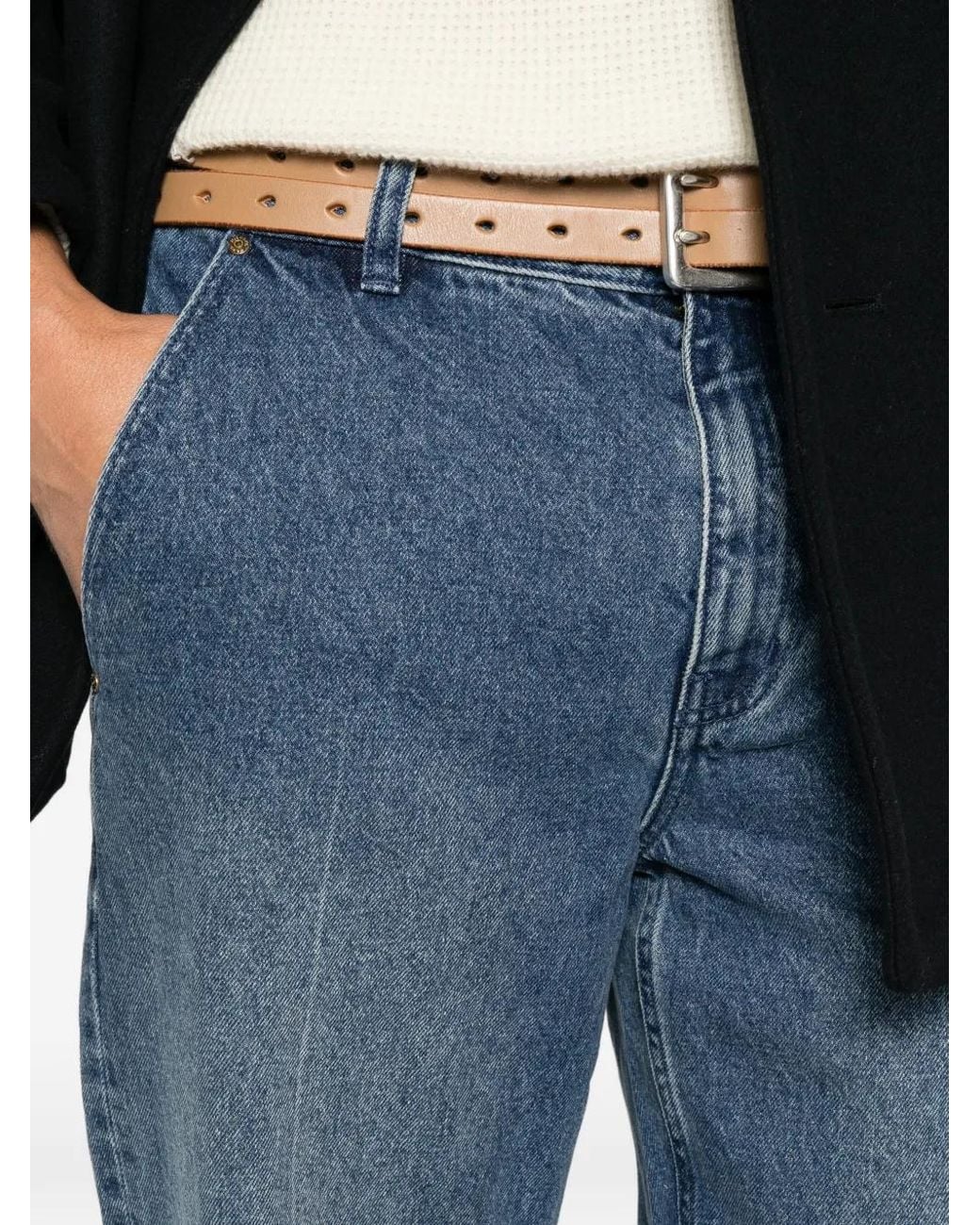 Michael Kors Blue Straight-Leg Jeans for men