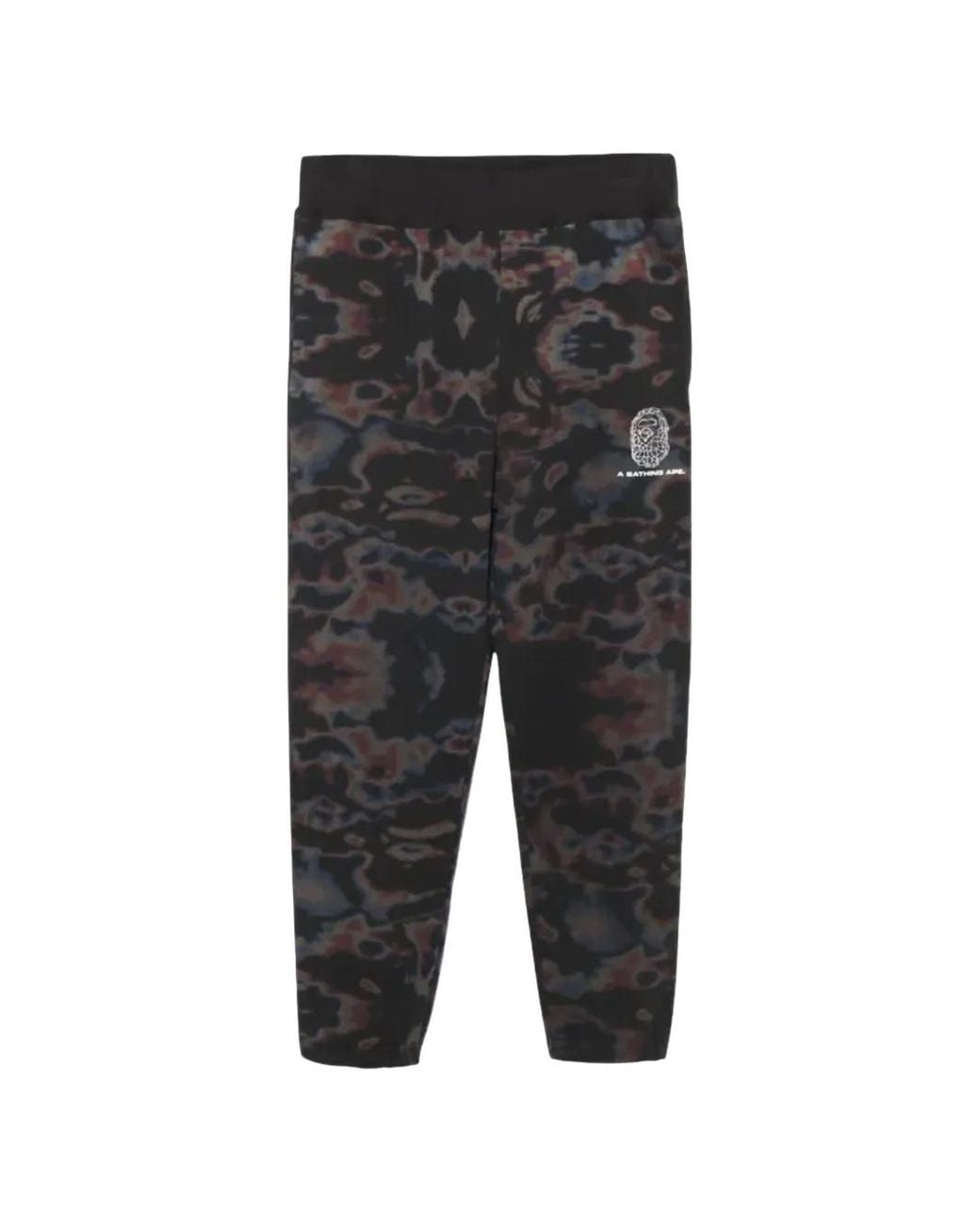 A Bathing Ape Black Thermography Track Pants for men
