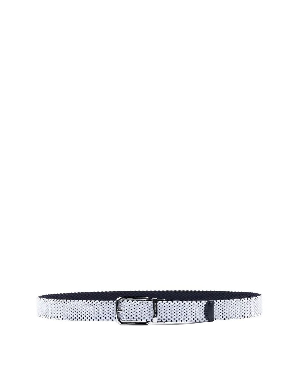 Paul & Shark White Reversible Leather Belt for men