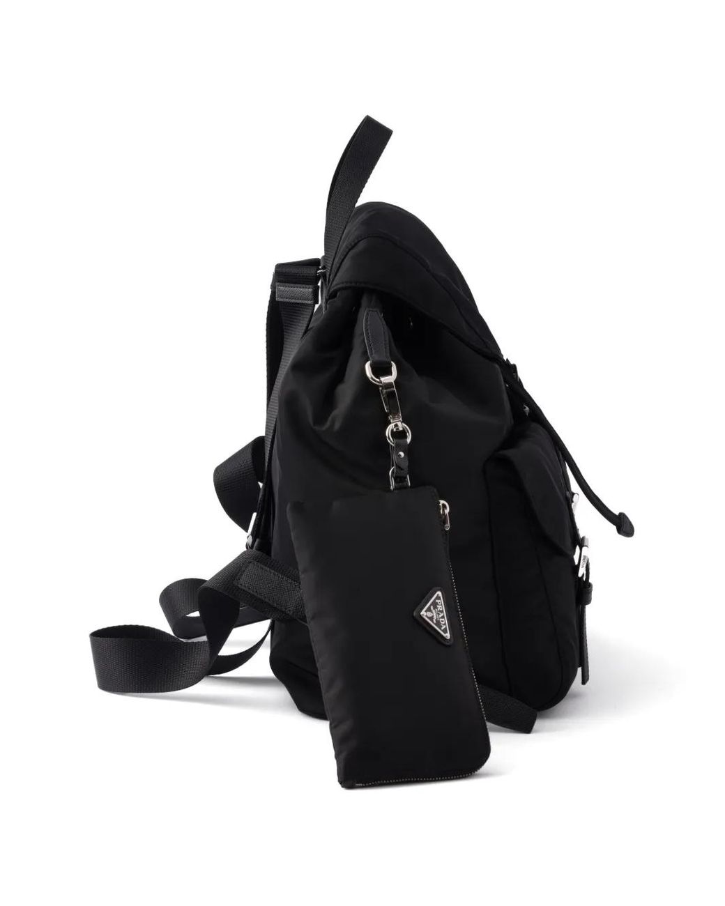 Prada Black Medium Re-Nylon Backpack
