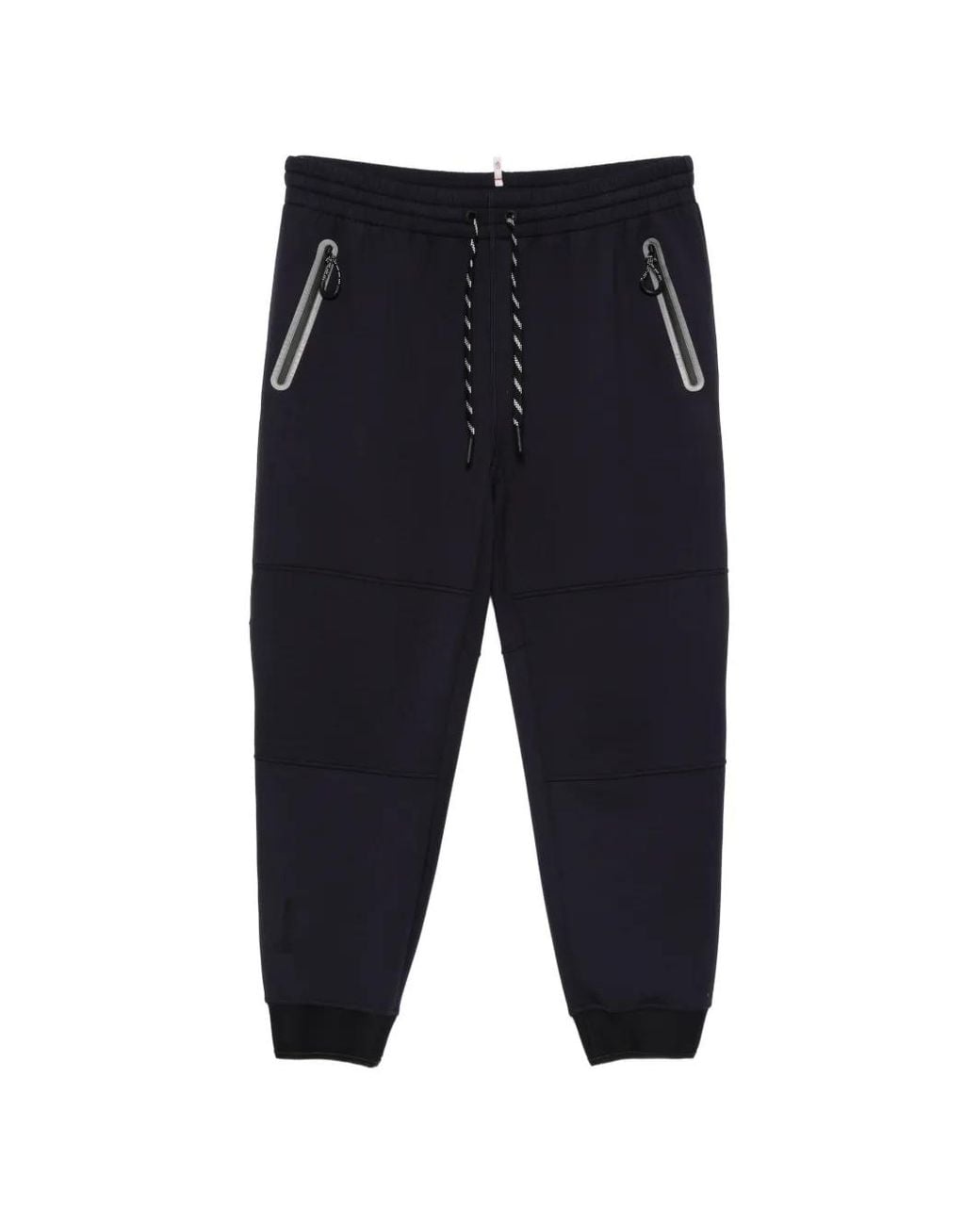 Moncler Blue Pantalon De Jogging À Poches Zippées for men
