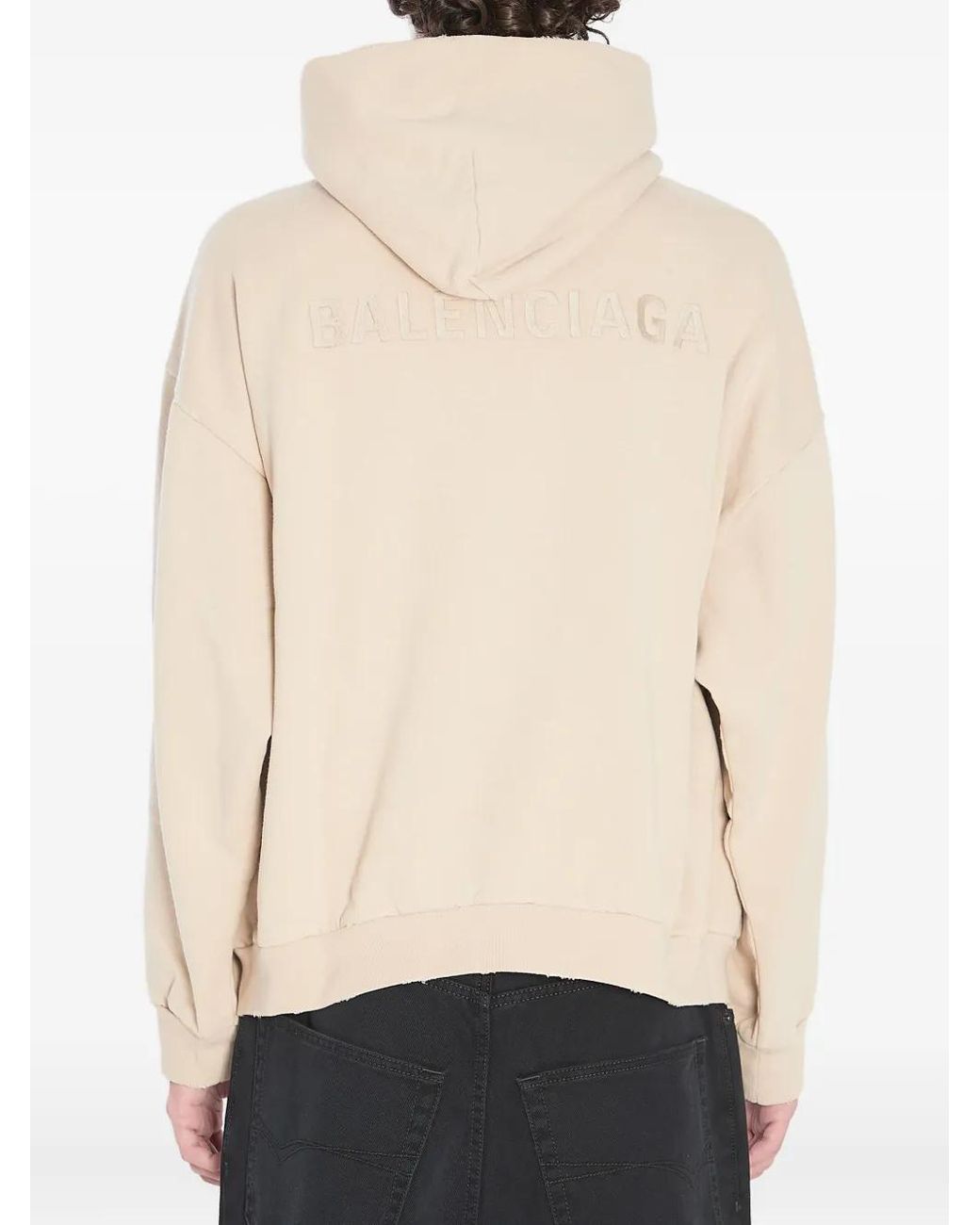Balenciaga Natural Hoodie for men